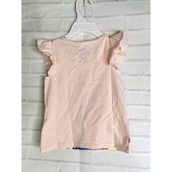 Gabby's Dollhouse Graphic Print Short Sleeve Tee T-Shirt Top Kids Girls 2T - Picture 2 of 6